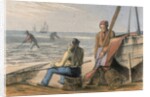 Shrimpers at work by Anonymous