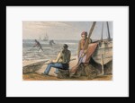 Shrimpers at work by Anonymous