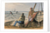 Shrimpers at work by Anonymous
