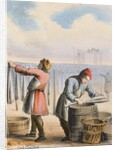 Men curing cod by Anonymous