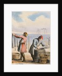 Men curing cod by Anonymous