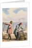 Men curing cod by Anonymous