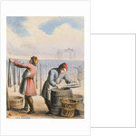 Men curing cod by Anonymous