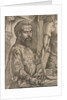 Andreas Vesalius dissecting the muscles of cadaver by Anonymous