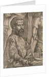 Andreas Vesalius dissecting the muscles of cadaver by Anonymous
