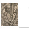 Andreas Vesalius dissecting the muscles of cadaver by Anonymous