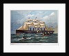 Great Eastern on the ocean by Anonymous