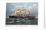 Great Eastern on the ocean by Anonymous