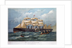 Great Eastern on the ocean by Anonymous