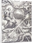 Frontispiece from book by Athanasius Kircher