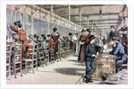 Telephone Exchange in Paris by Anonymous