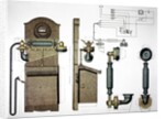Wall mounted telephone by Anonymous