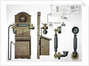 Wall mounted telephone by Anonymous
