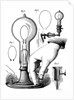 Edison's carbon filament lamp by Anonymous