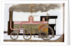 Sectional view of steam railway locomotive by Anonymous