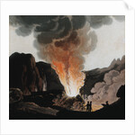 Eruption of Vesuvius by Anonymous