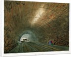 Railway tunnel by Anonymous