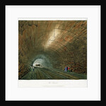 Railway tunnel by Anonymous