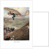 Otto Lilienthal flying glider by Anonymous