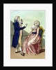 Hypnotist mesmerising a patient by Anonymous