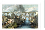 Stockport viaduct in Greater Manchester by Anonymous
