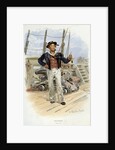 Royal Navy boatswain by Anonymous