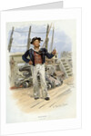 Royal Navy boatswain by Anonymous