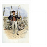 Royal Navy boatswain by Anonymous