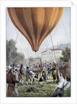 Joseph Louis Gay-Lussac's hot air balloon ascent by Anonymous