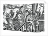 Christopher Columbus on board his ship by Anonymous