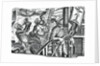 Christopher Columbus on board his ship by Anonymous
