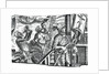 Christopher Columbus on board his ship by Anonymous