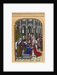 Coronation of Charles V, King of France by Anonymous