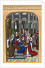 Coronation of Charles V, King of France by Anonymous