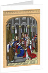 Coronation of Charles V, King of France by Anonymous