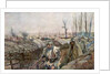 A French Trench in the Village of Souchez by Anonymous