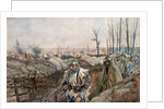A French Trench in the Village of Souchez by Anonymous