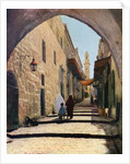 A street in Jerusalem by Anonymous