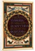 Names of the four Evangelists by Anonymous