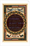 Names of the four Evangelists by Anonymous