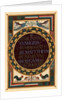Names of the four Evangelists by Anonymous