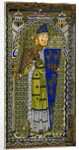 Representation of the enamel effigy of Geoffrey V on his tomb at Le Mans Cathedral by Anonymous