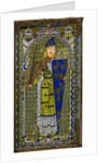 Representation of the enamel effigy of Geoffrey V on his tomb at Le Mans Cathedral by Anonymous
