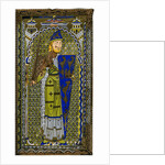Representation of the enamel effigy of Geoffrey V on his tomb at Le Mans Cathedral by Anonymous