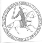 The seal of King Henry II of England by Anonymous