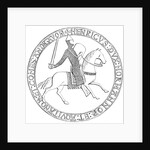 The seal of King Henry II of England by Anonymous
