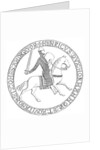 The seal of King Henry II of England by Anonymous