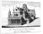 St. Paul's Cathedral as it appeared before the Fire of London by Anonymous