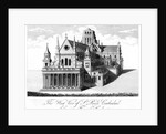 St. Paul's Cathedral as it appeared before the Fire of London by Anonymous