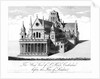 St. Paul's Cathedral as it appeared before the Fire of London by Anonymous
